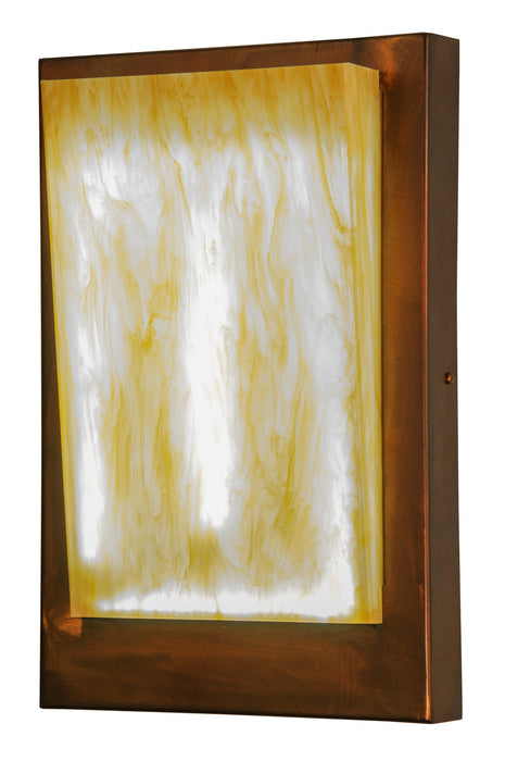 Meyda Tiffany 146603 LED Wall Sconce, Vintage Copper