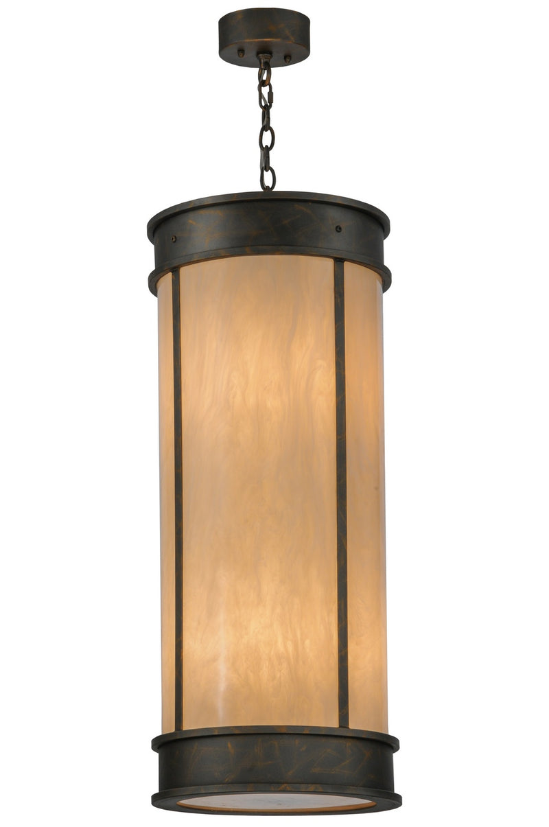 Meyda Tiffany 146668 Eight Light Pendant, French Bronze
