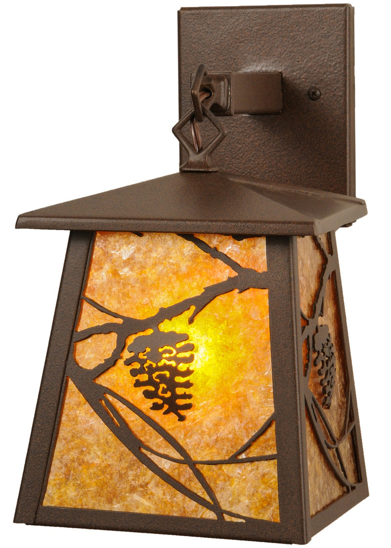 Meyda Tiffany 146819 One Light Wall Sconce, Cafe Noir