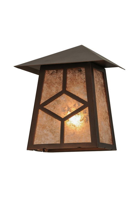 Meyda Tiffany 147010 One Light Wall Sconce, Mahogany Bronze