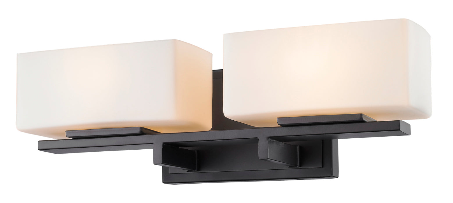 Z-Lite 3029-2V-BRZ Two Light Vanity, Bronze