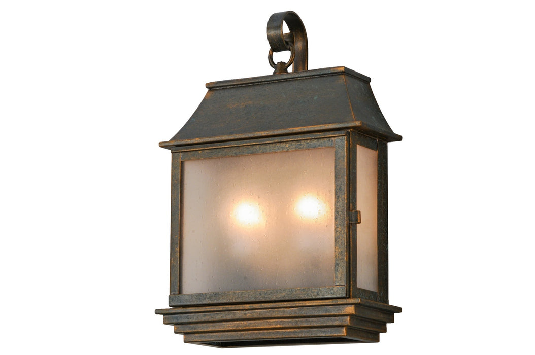 Meyda Tiffany 147471 Two Light Wall Sconce, Golden Bronze