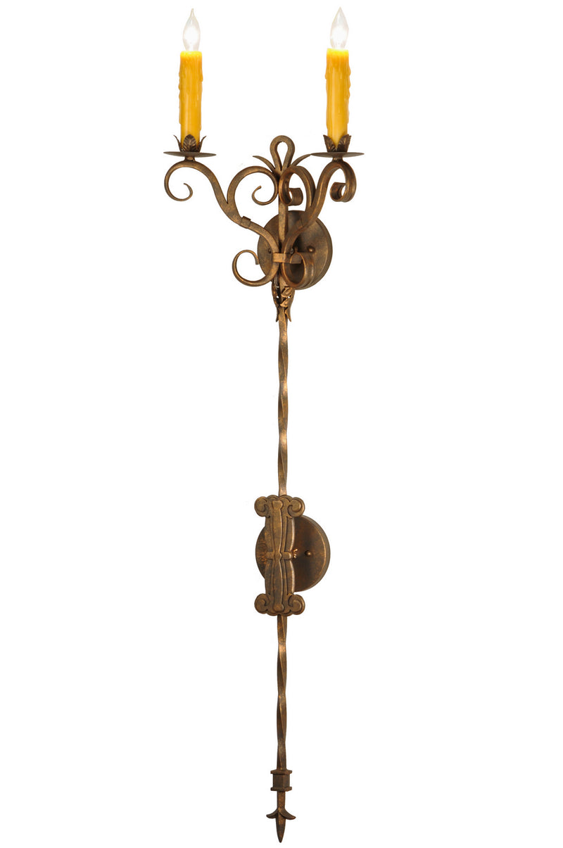 Meyda Tiffany 147596 Two Light Wall Sconce, Custom