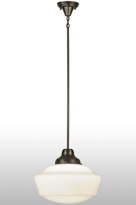 Meyda Tiffany 147634 One Light Pendant, Craftsman Brown