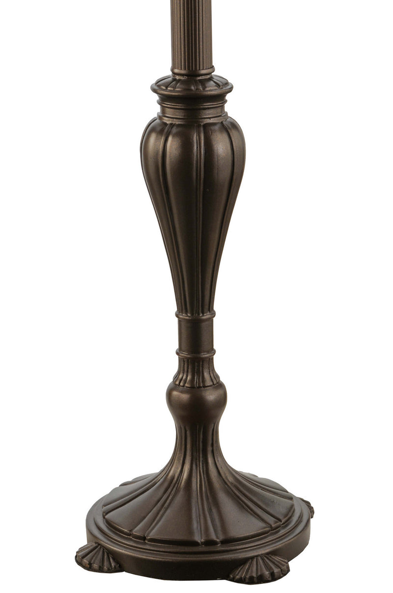 Meyda Tiffany 147733 Two Light Table Base, Mahogany Bronze