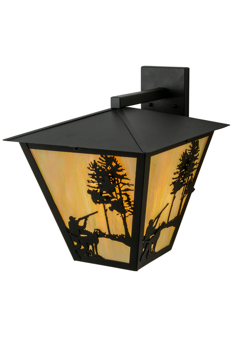 Meyda Tiffany 147790 One Light Wall Sconce, Black