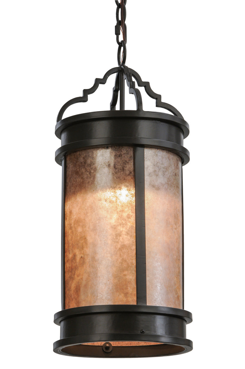 Meyda Tiffany 148008 One Light Pendant, Timeless Bronze