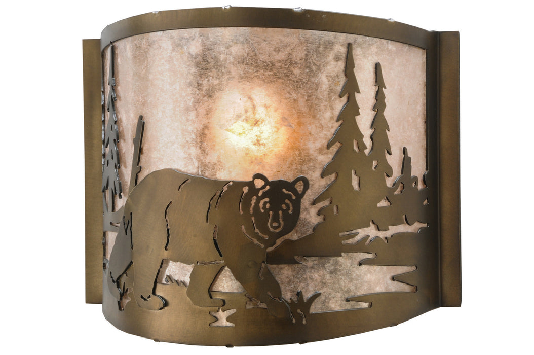 Meyda Tiffany 148036 One Light Wall Sconce, Antique Copper