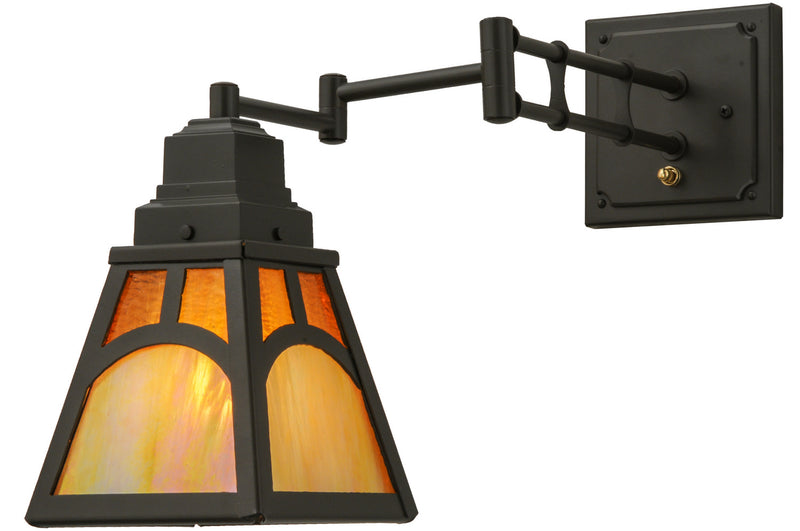 Meyda Tiffany 148050 One Light Wall Sconce, Timeless Bronze