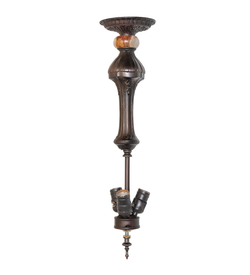 Meyda Tiffany 14809 Lamp Base And Fixture Hardware, Mahogany Bronze