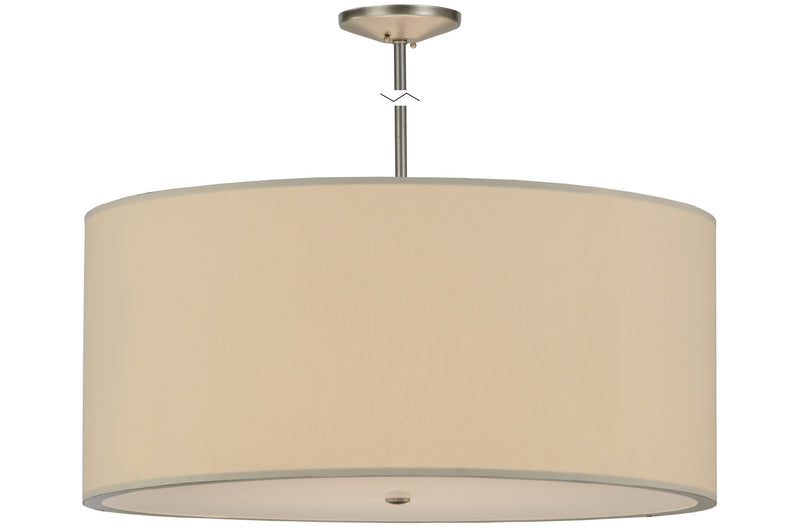 Meyda Tiffany 148509 Six Light Pendant, Nickel