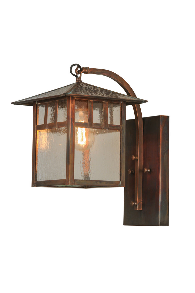 Meyda Tiffany 148648 One Light Wall Sconce, Vintage Copper