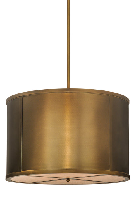 Meyda Tiffany 148673 Eight Light Pendant, Antique Copper