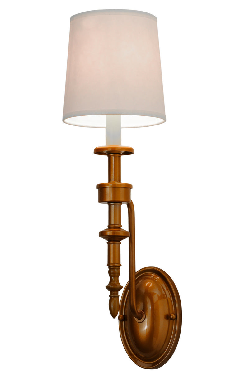 Meyda Tiffany 148903 One Light Wall Sconce, Brass Tint