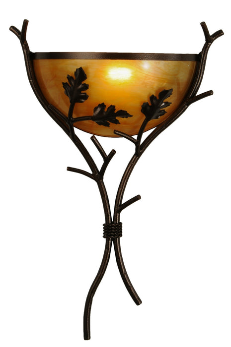 Meyda Tiffany 148948 One Light Wall Sconce, Copper Vein