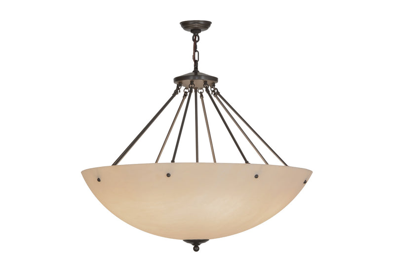 Meyda Tiffany 149158 Eight Light Pendant, Timeless Bronze