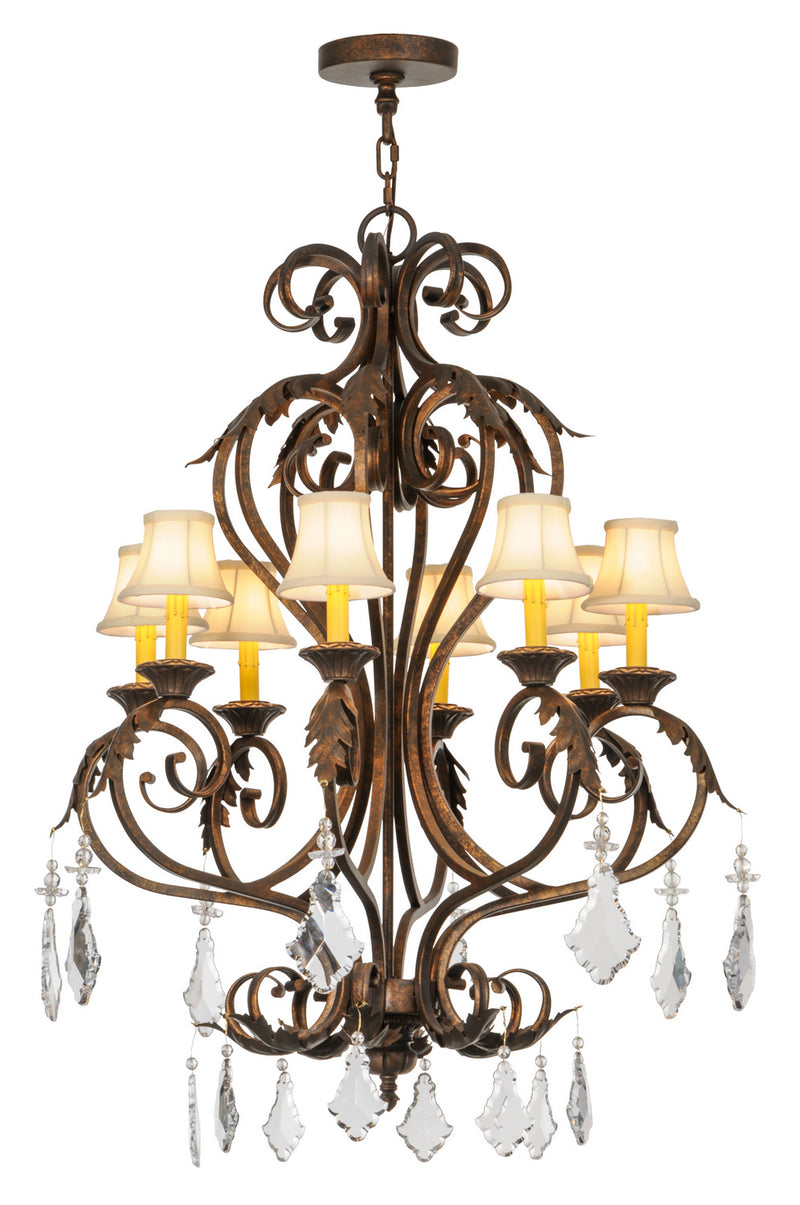 Meyda Tiffany 149233 Eight Light Chandelier, Custom