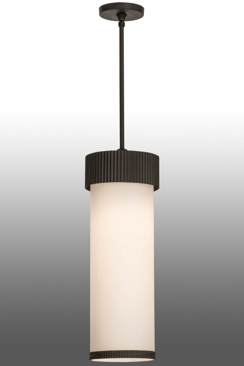 Meyda Tiffany 149256 One Light Pendant, Oil Rubbed Bronze