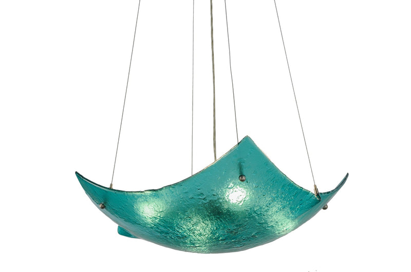 Meyda Tiffany 149333 Four Light Inverted Pendant, Brushed Nickel