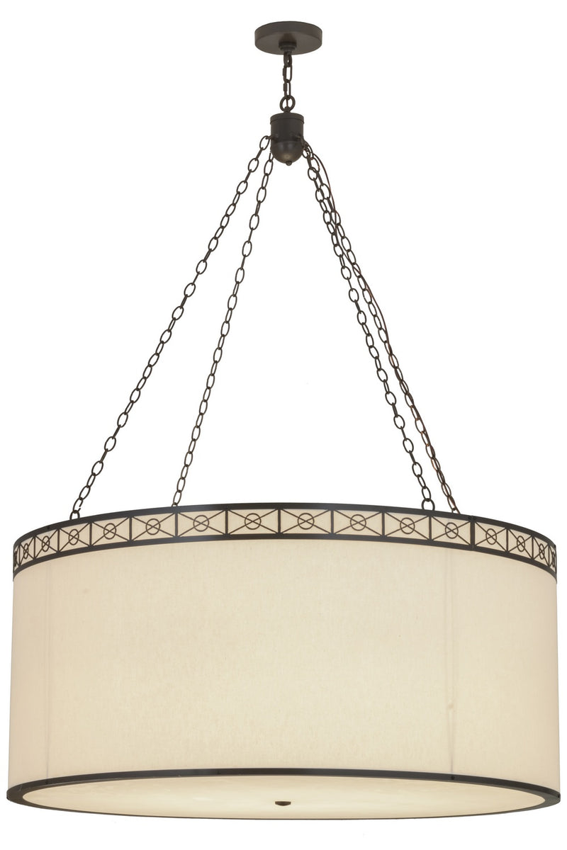 Meyda Tiffany 150294 Eight Light Pendant, Timeless Bronze