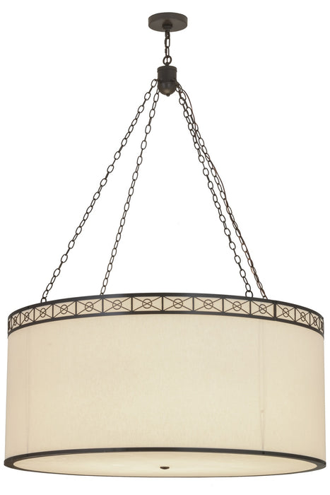 Meyda Tiffany 150294 Eight Light Pendant, Timeless Bronze