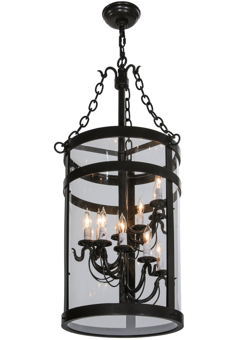 Meyda Tiffany 150323 11 Light Pendant, Timeless Bronze