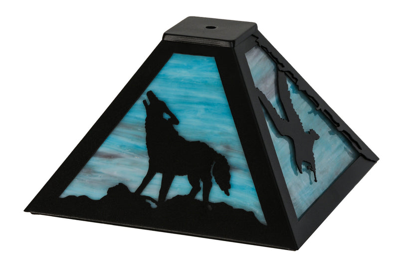 Meyda Tiffany 150570 Shade, Textured Black