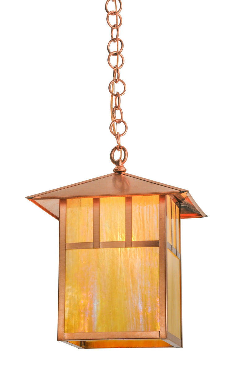 Meyda Tiffany 150577 One Light Pendant, Natural Copper