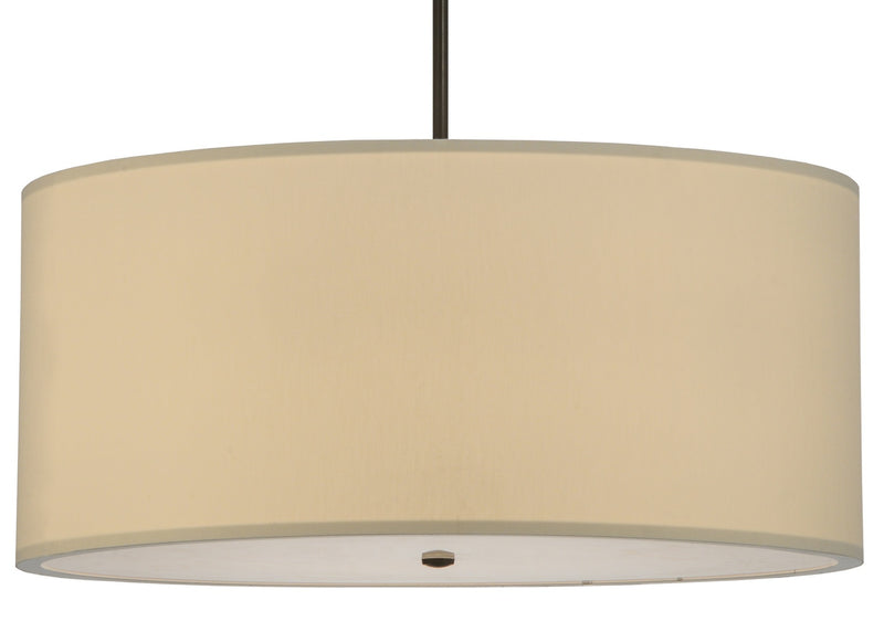 Meyda Tiffany 150729 Six Light Pendant, Timeless Bronze