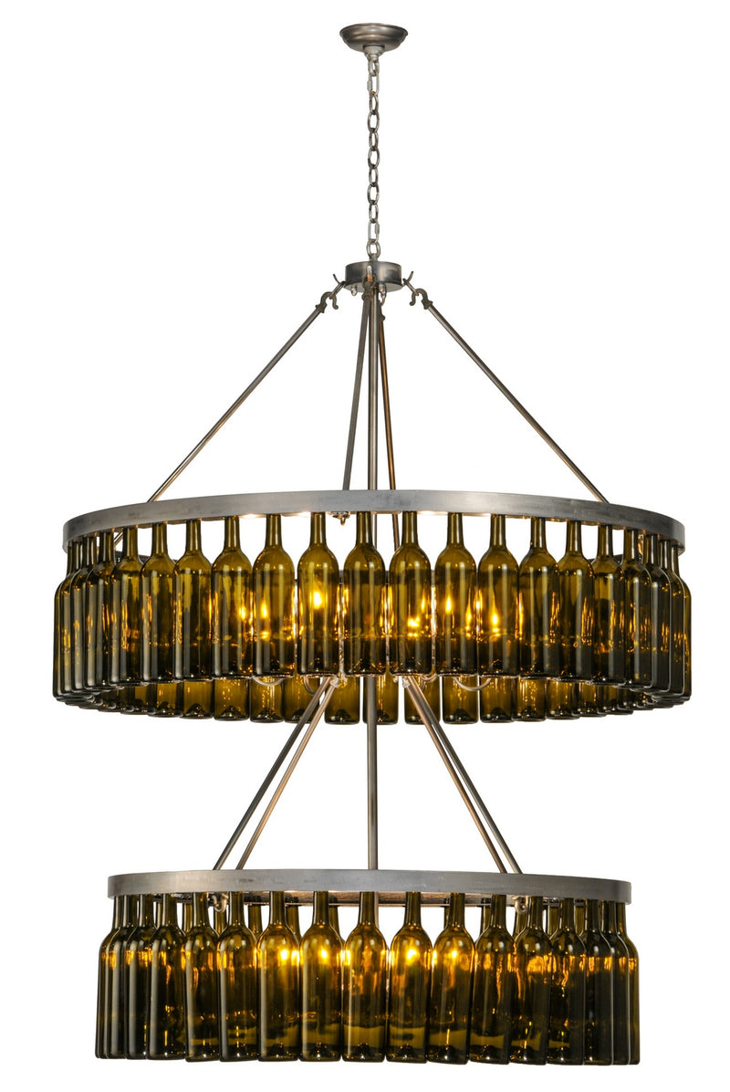 Meyda Tiffany 150900 12 Light Chandelier, Steel