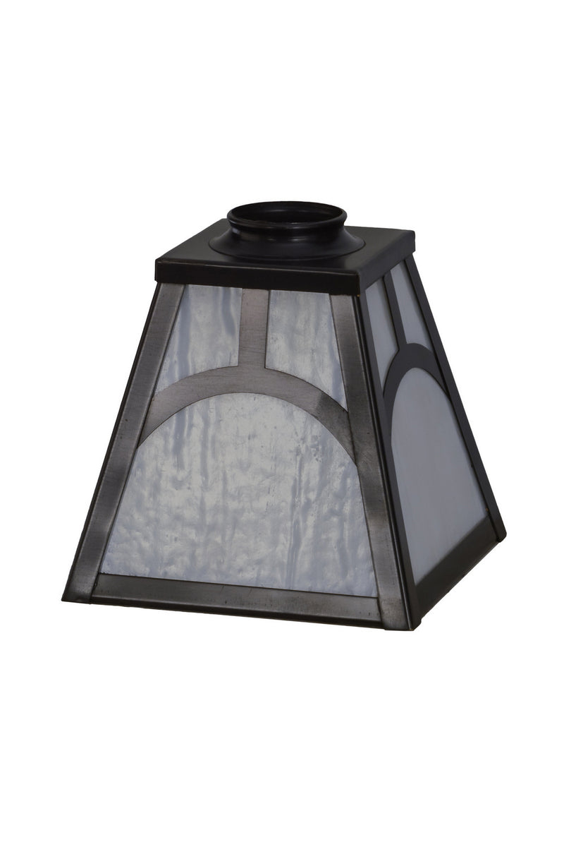 Meyda Tiffany 151020 Shade, Craftsman Brown