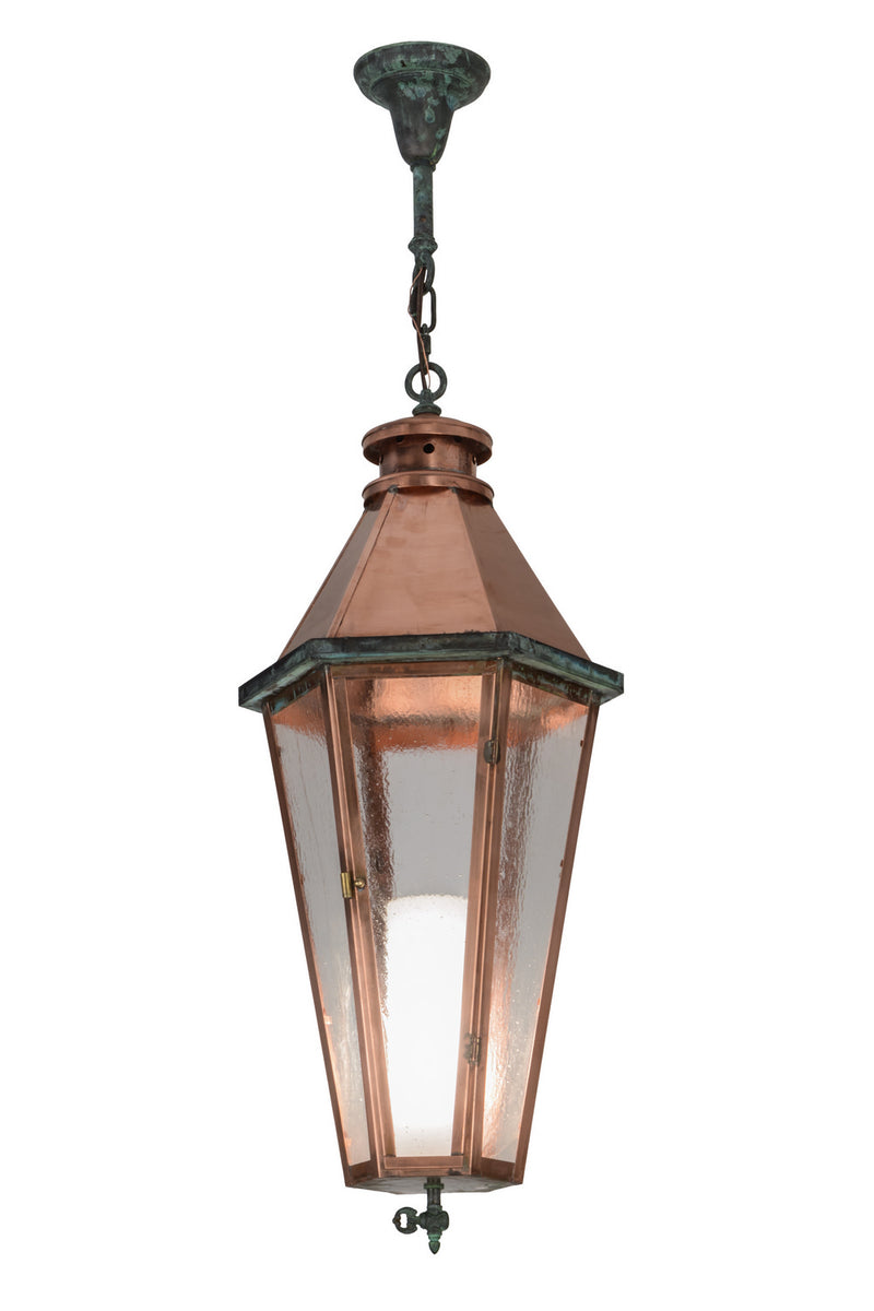Meyda Tiffany 151090 One Light Pendant, Raw Copper