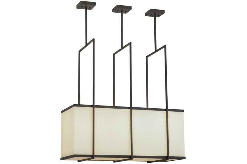 Meyda Tiffany 151147 Three Light Pendant, Oil Rubbed Bronze