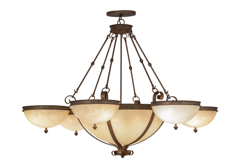 Meyda Tiffany 151156 17 Light Chandelier, Cortez Gold