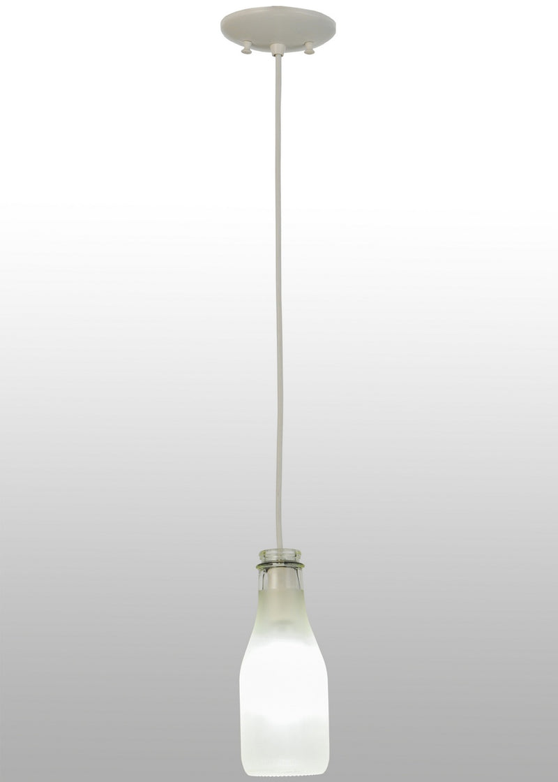 Meyda Tiffany 151223 One Light Mini Pendant, Nickel