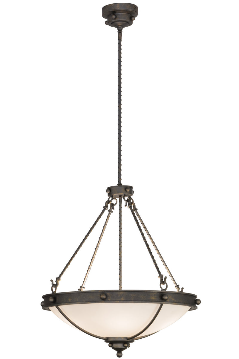Meyda Tiffany 151312 Five Light Pendant, French Bronze