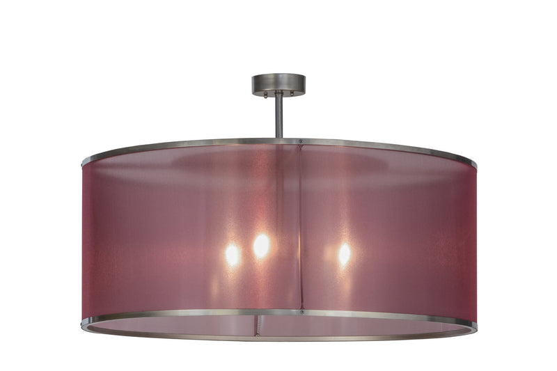 Meyda Tiffany 151325 Three Light Pendant, Nickel