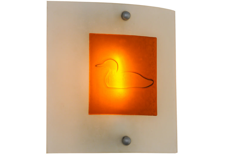 Meyda Tiffany 151394 One Light Wall Sconce, Nickel