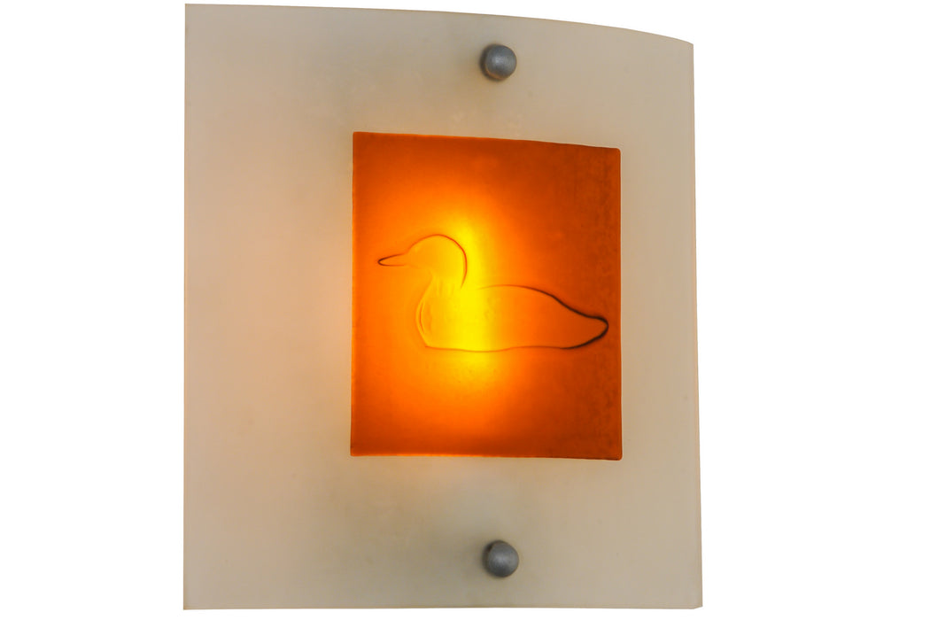 Meyda Tiffany 151394 One Light Wall Sconce, Nickel