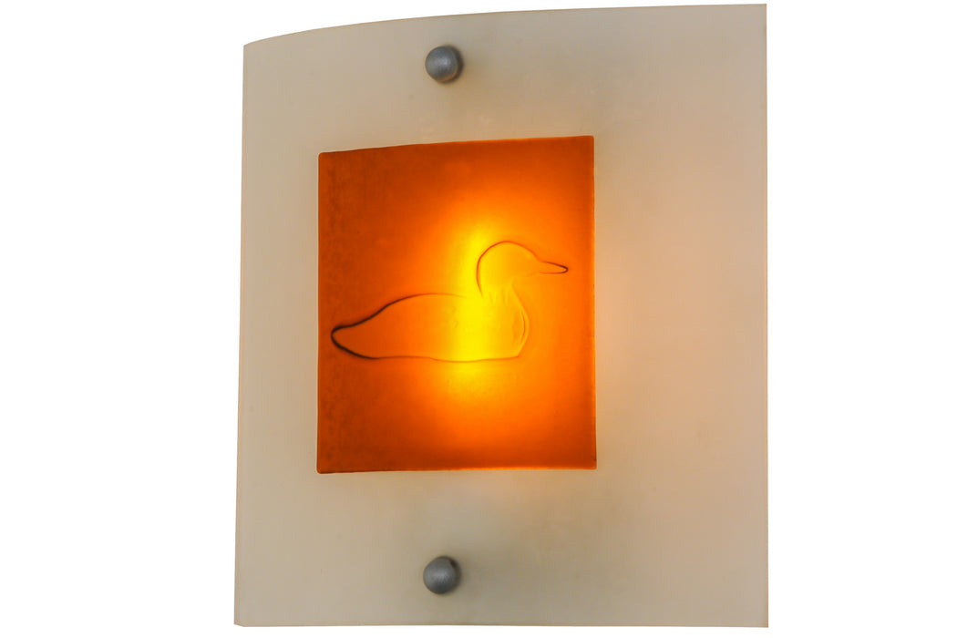 Meyda Tiffany 151395 One Light Wall Sconce, Nickel