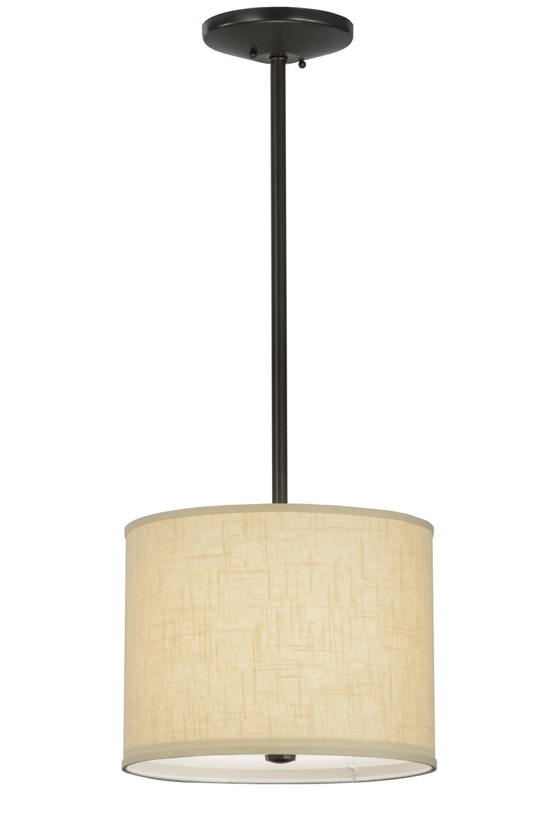 Meyda Tiffany 151434 One Light Pendant, Timeless Bronze