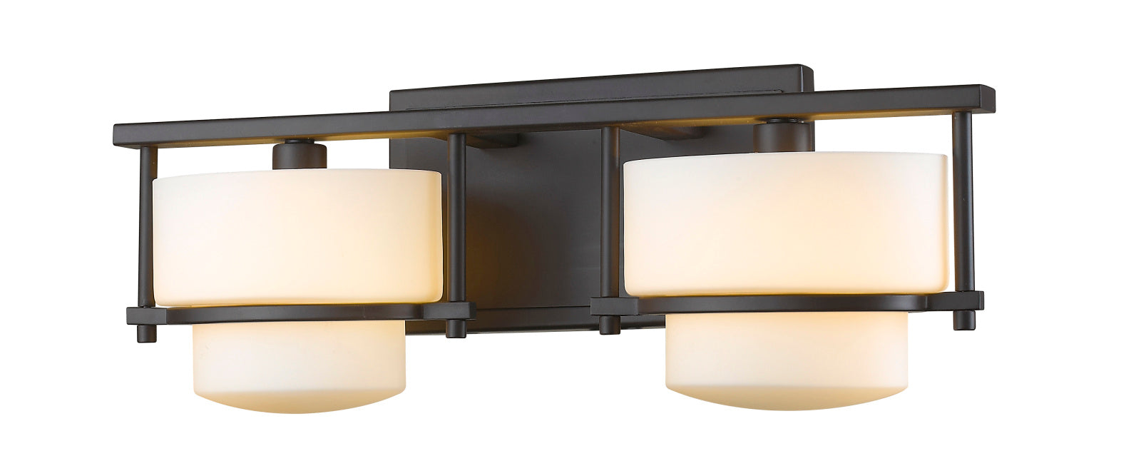 Z-Lite 3030-2V-BRZ Two Light Vanity, Bronze