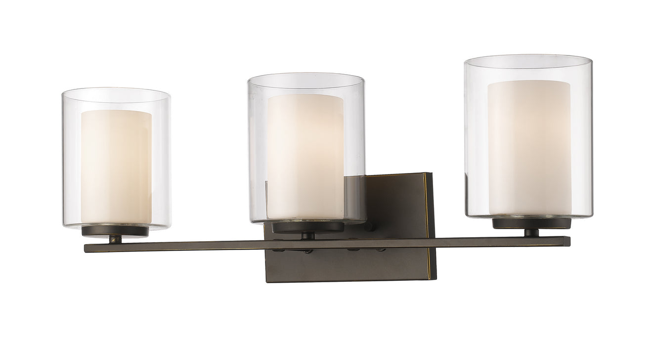 Z-Lite 426-3V-OB Three Light Vanity, Olde Bronze
