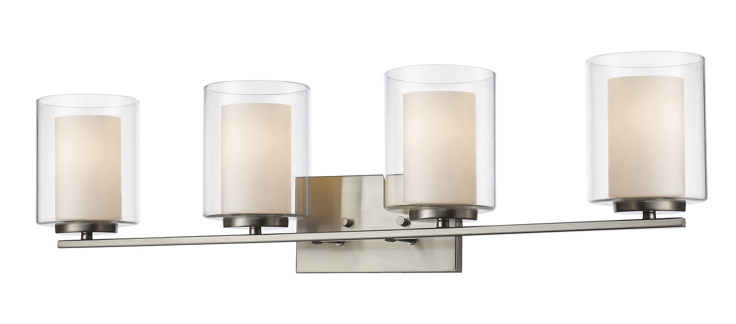 Z-Lite 426-4V-BN Four Light Vanity, Brushed Nickel