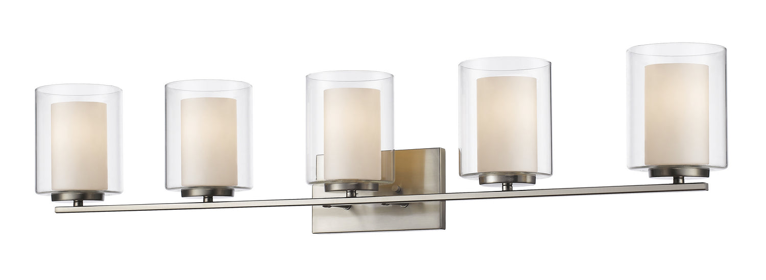 Z-Lite 426-5V-BN Five Light Vanity, Brushed Nickel