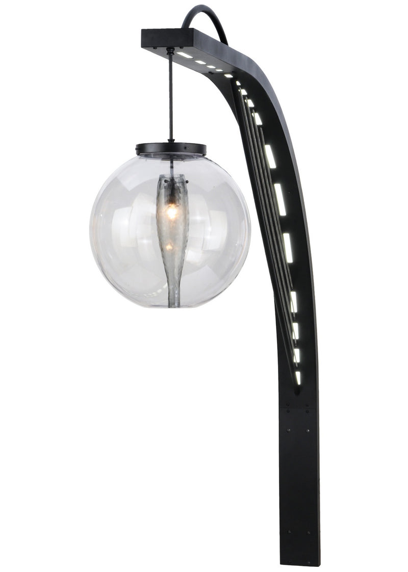 Meyda Tiffany 152134 LED Wall Sconce, Textured Black
