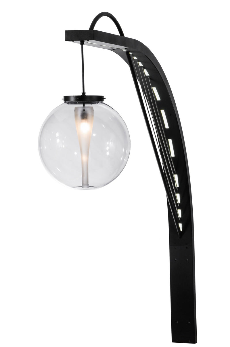 Meyda Tiffany 152161 LED Wall Sconce, Black Metal
