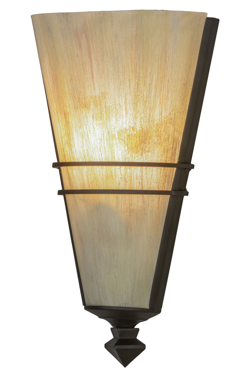 Meyda Tiffany 152190 LED Wall Sconce, Oil Rubbed Bronze