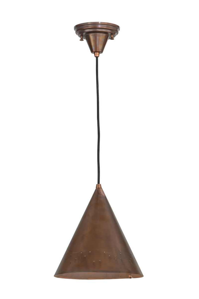 Meyda Tiffany 152273 One Light Pendant, Vintage Copper