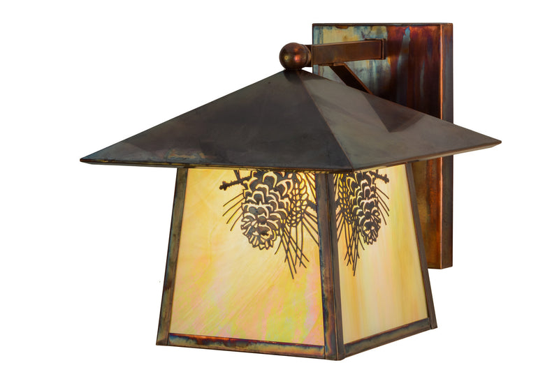 Meyda Tiffany 152568 One Light Wall Sconce, Vintage Copper